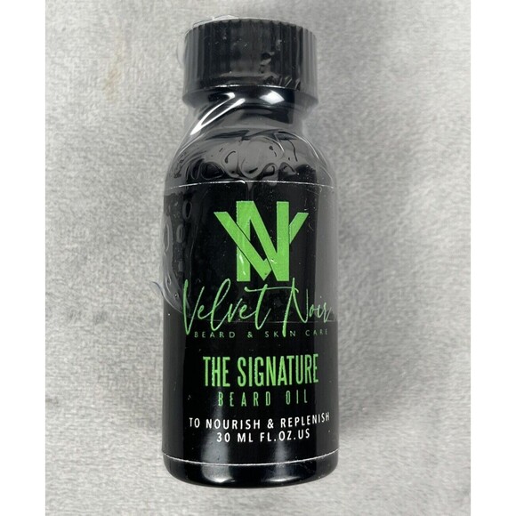 Velvet Noir The Signature Beard Oil 30ML NEW - Picture 1 of 3